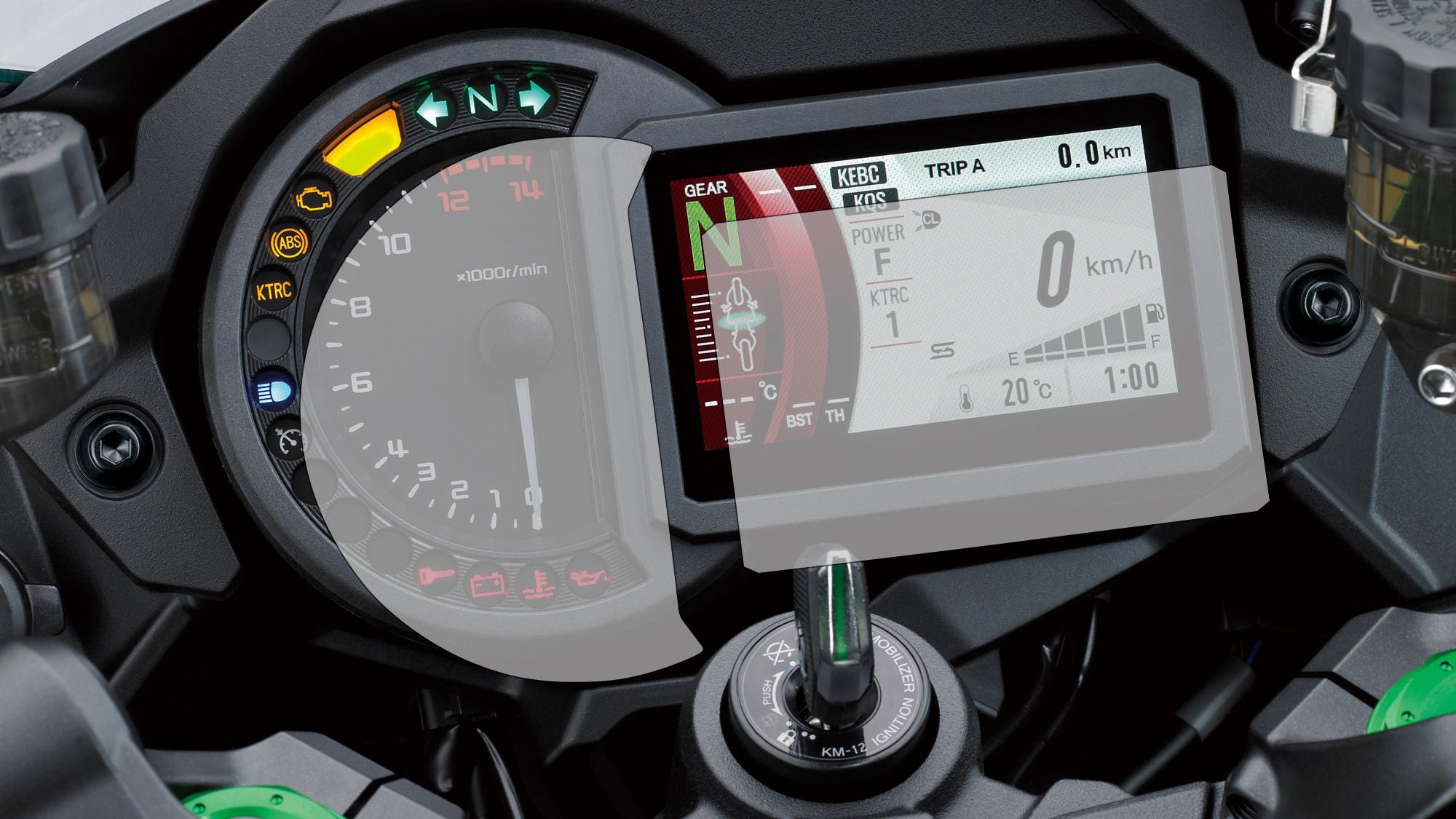 Eazi Grip Protezioni cruscotto moto Norton V4SV 2022-2024 e V4CR 2023-2024