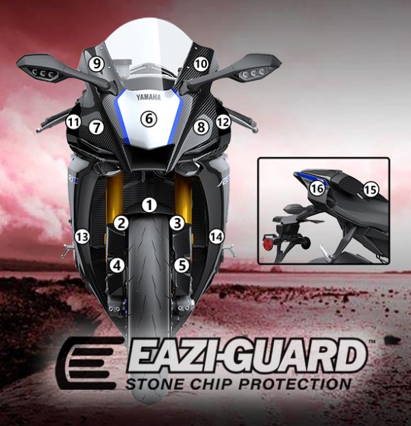 Pellicola protettiva yamaha yzf-r1m 2020
