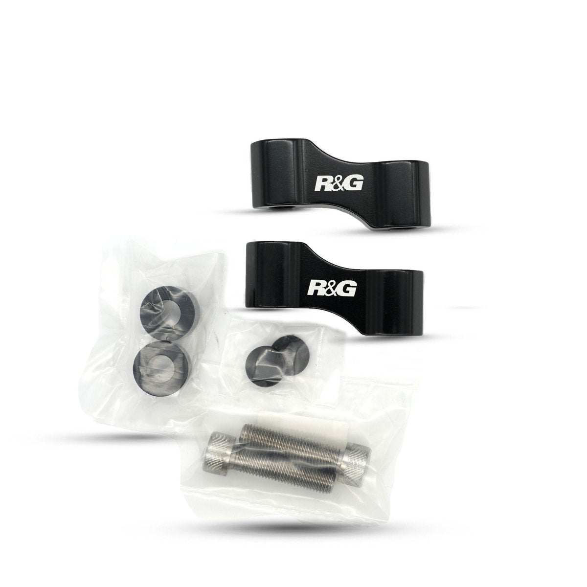 Estensioni specchietti, M10x1.25 SX/DX | RG - MW0007BK - r30612 - ENDURRAD