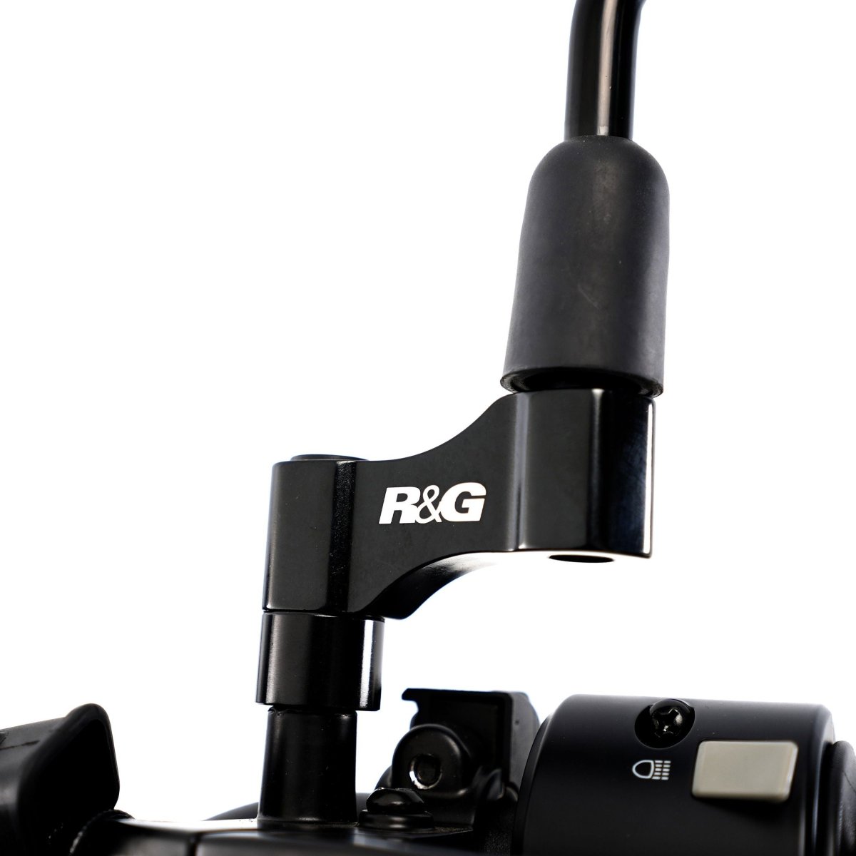 Estensioni specchietti, M8x1.25 SX/DX | RG - MW0012BK - r30616 - ENDURRAD