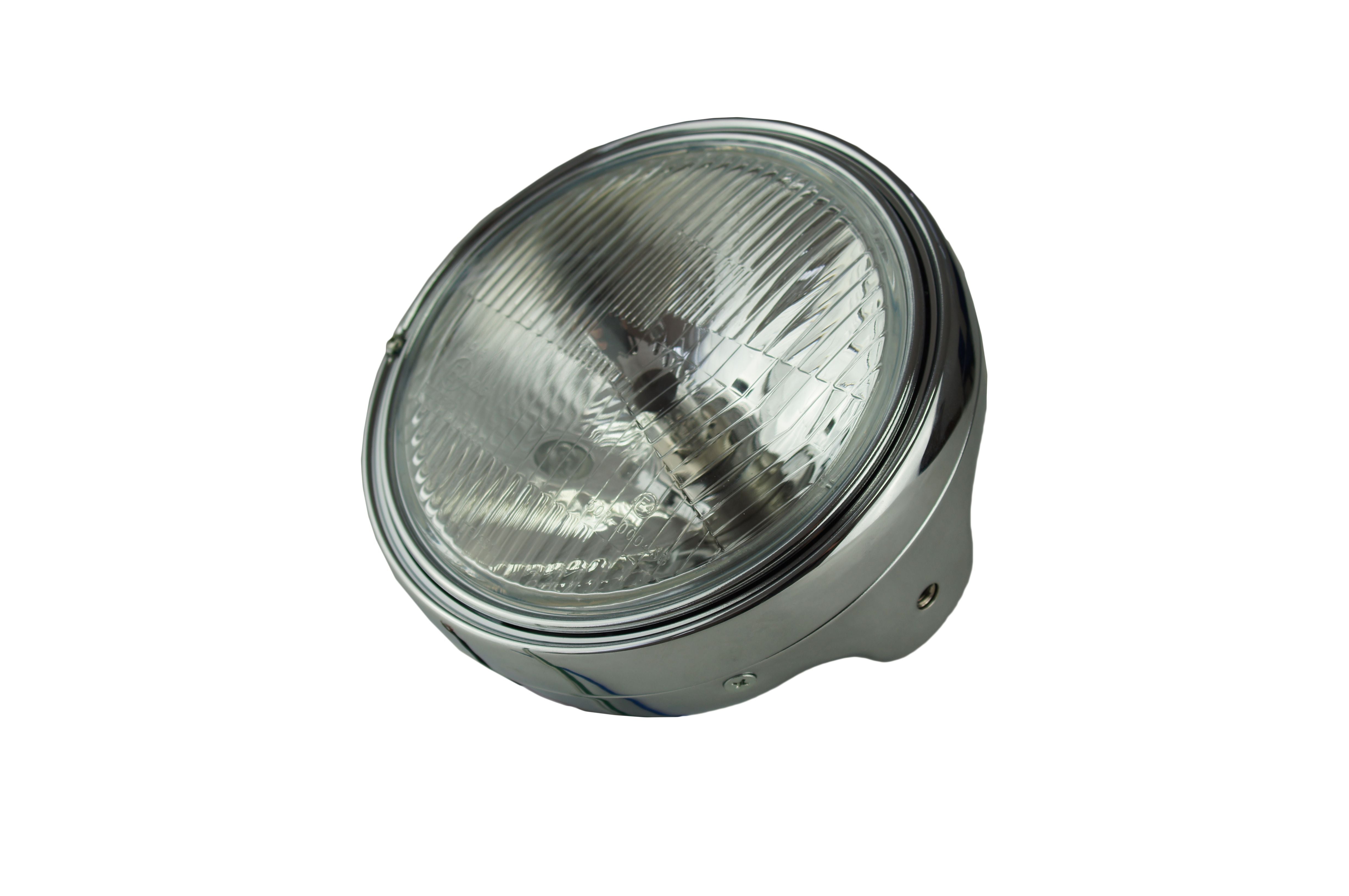 Fanale anteriore universale cromato diametro 200 mm