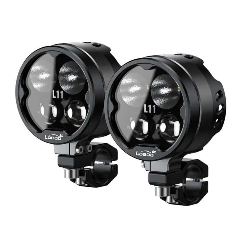 Faro ausiliario LOBOO L11 omologato ECE, vista principale