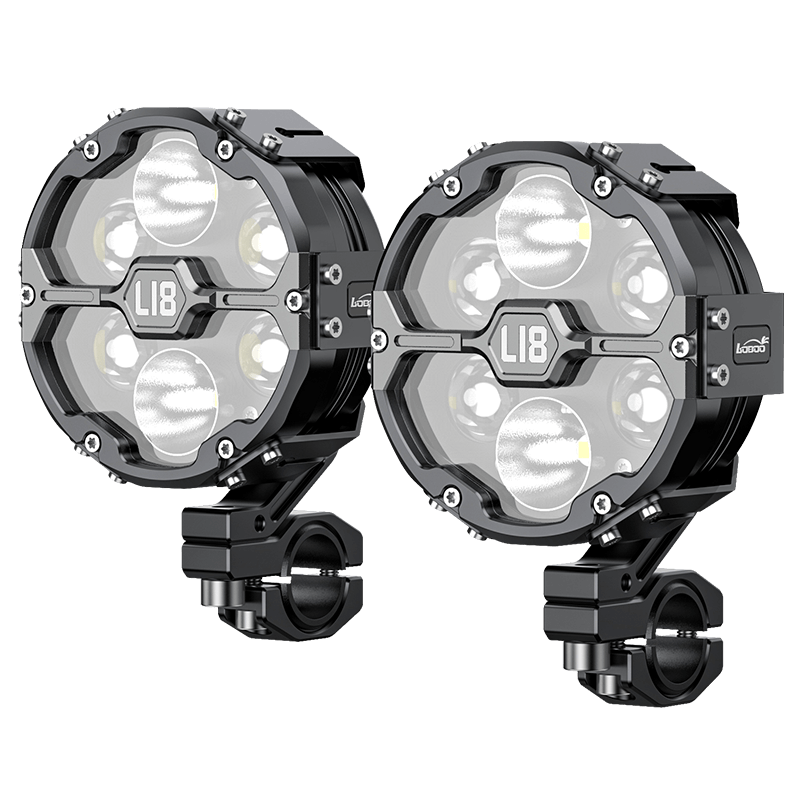 Faretti moto L18 - 23.000 Lumen - Endurrad.com