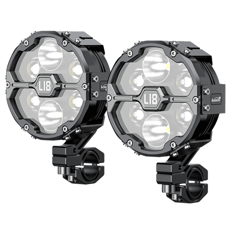 Faretti moto L18 - 23.000 Lumen - Endurrad.com