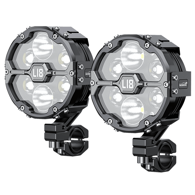 Faretti moto L18 - 23.000 Lumen - Endurrad.com
