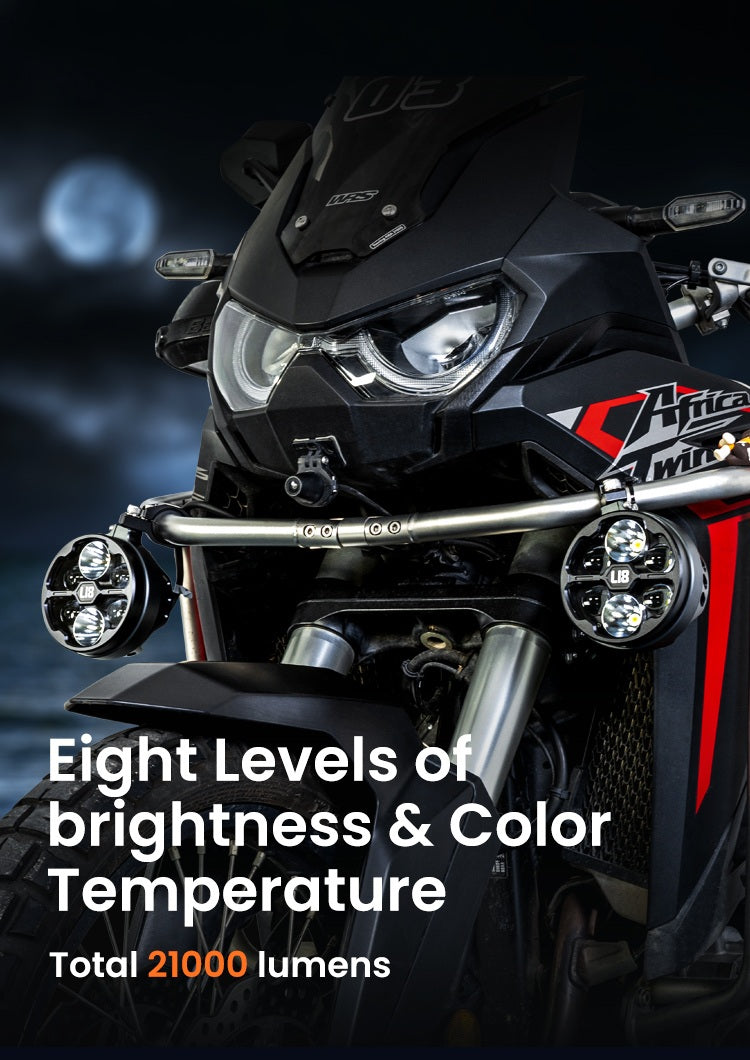 The most powerful headlight in the range, and how to control it