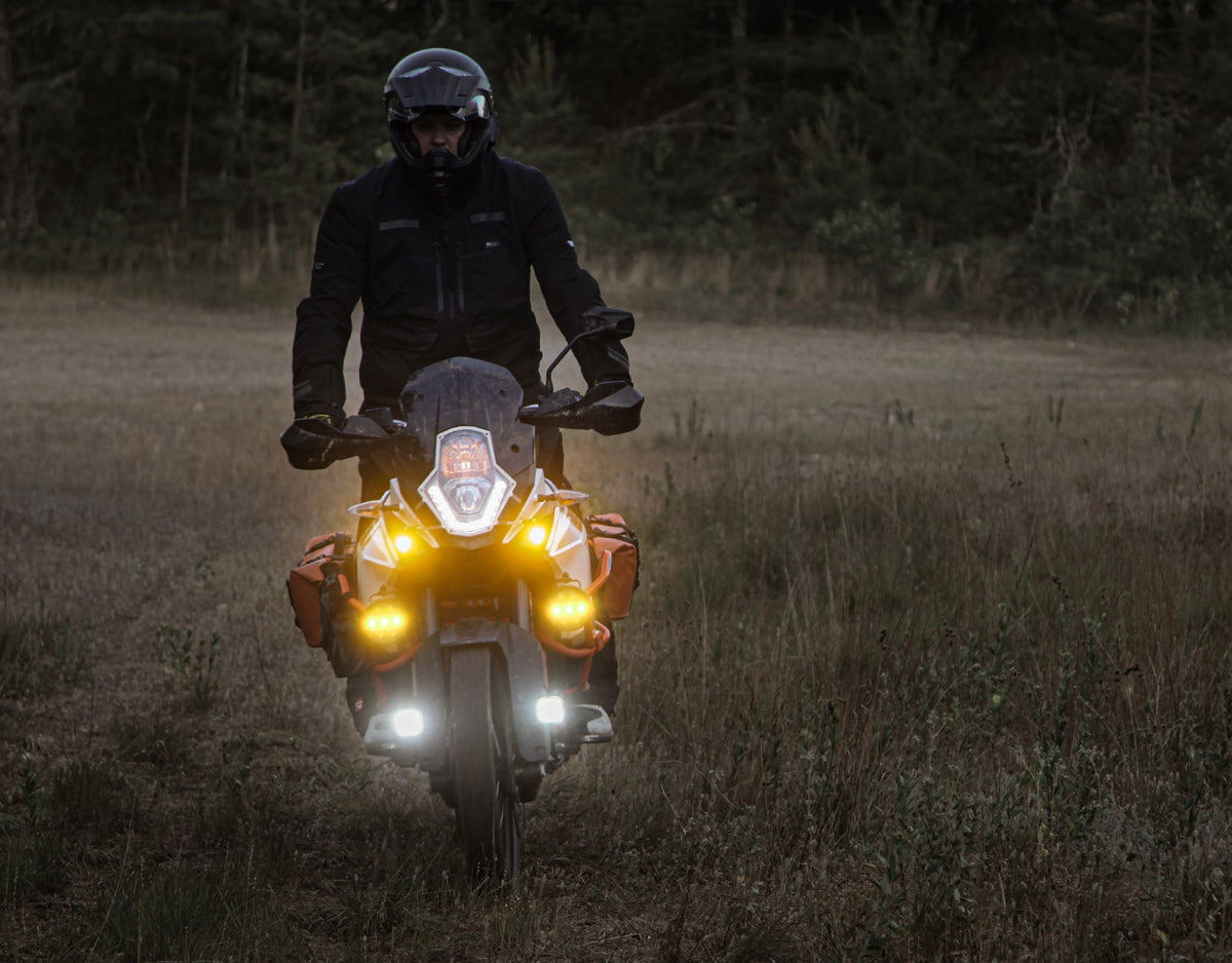 Faretti DENALI D7 PRO montati su KTM 1190 Adventure