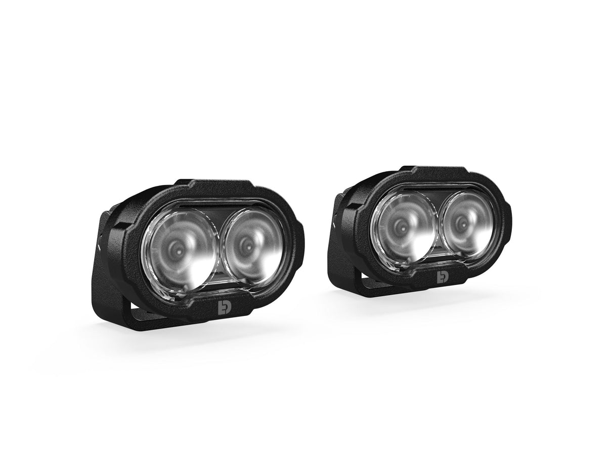 Coppia di faretti LED DENALI DL2 con luce bianca