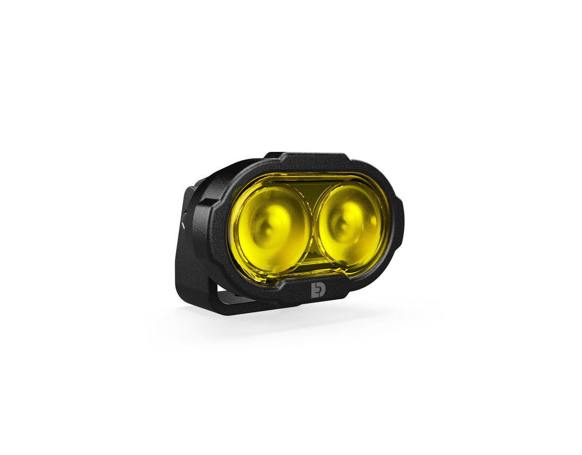 Faretto LED DENALI DL2 con luce gialla