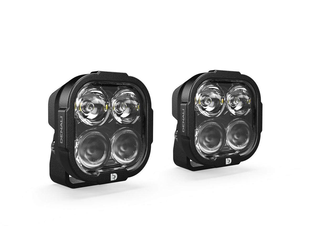 Coppia di faretti LED DENALI DL4 con luce bianca
