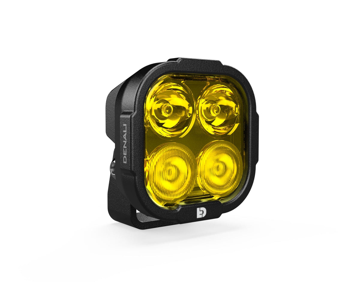 Faretto LED DENALI DL4 con luce gialla
