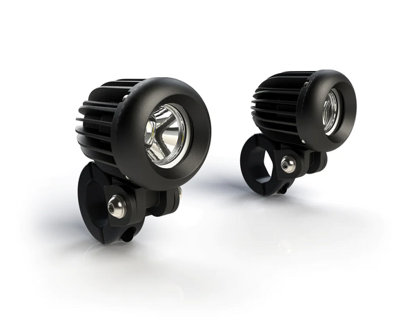 D2 spotlight kit with handlebar mount for enduro bikes, quads, and snowmobiles