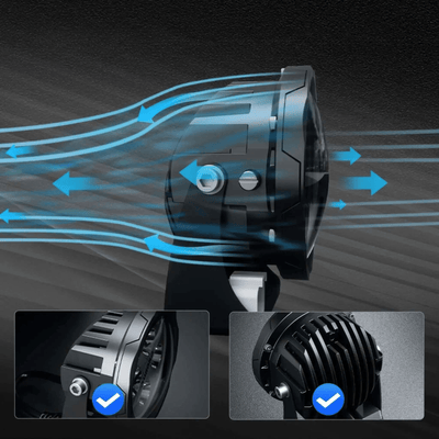 Fari Multicolore per moto e fuoristrada - ENDURRAD