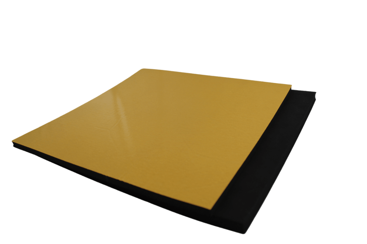 Foglio neoprene adesivo colore nero 33x33 cm spessore 10 mm - ENDURRAD
