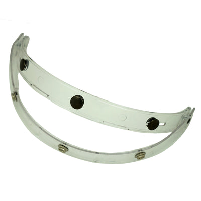 Frontino alza-visiera basculante con fissaggio 3 bottoni