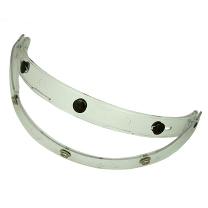 Frontino alza-visiera basculante con fissaggio 3 bottoni