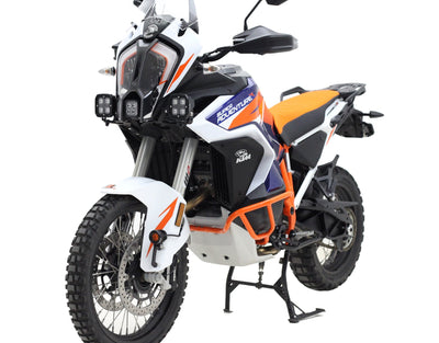 KTM 1290 Adventure con faro S4 DENALI montato al centro