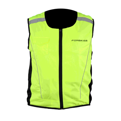 Giacca safety senza maniche con rifrangente, regolabile, ventilato - colore giallo fluo - ENDURRAD