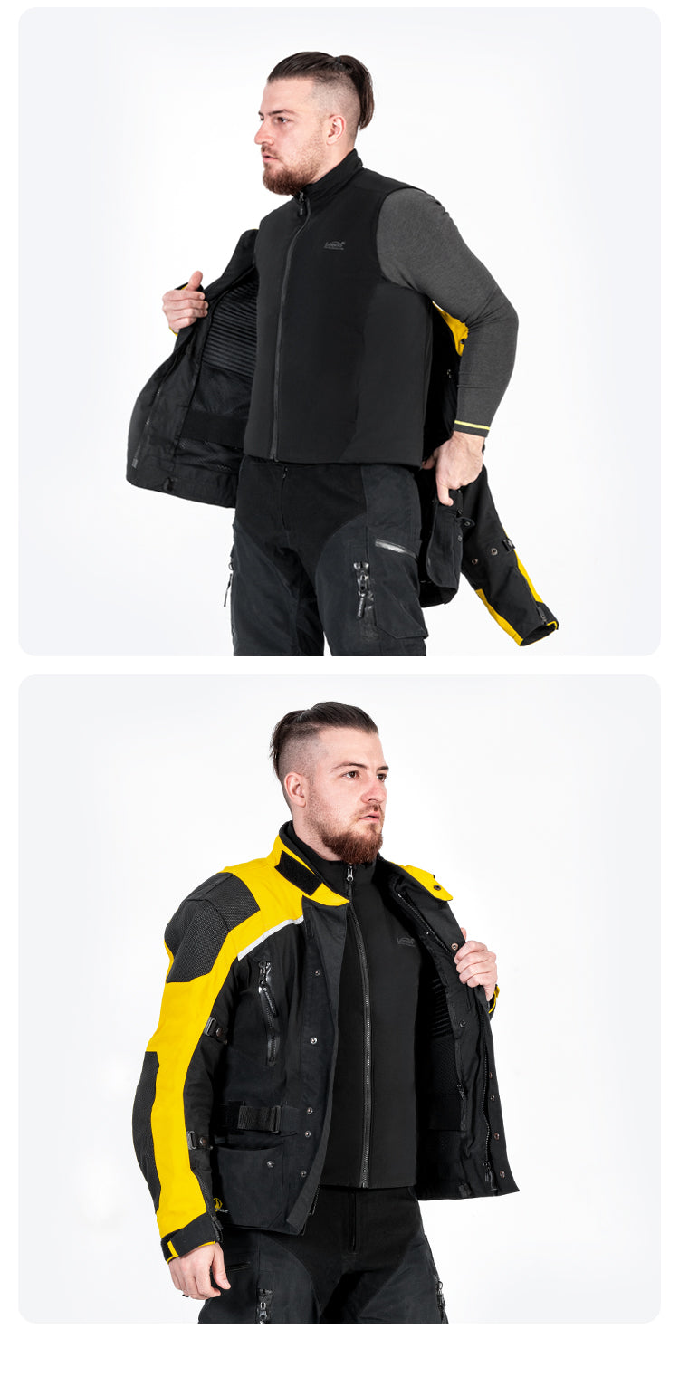 It isn't noticeable under the jacket.