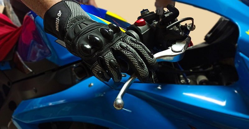 Guanto estivo pelle / mesh Modello Arioso colo | 53 - 0120 - 398 - ENDURRAD