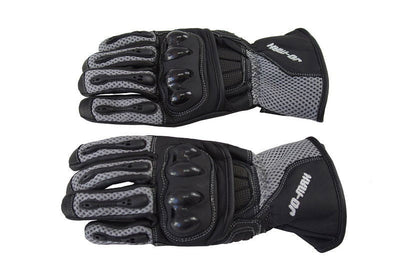 Guanto estivo pelle / mesh Modello Arioso colore grigio - ENDURRAD