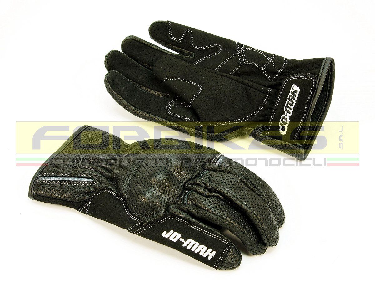 Guanto estivo pelle Modello stiloso colore nero