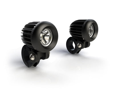 Kit faretti D2 con supporto da manubrio DENALI