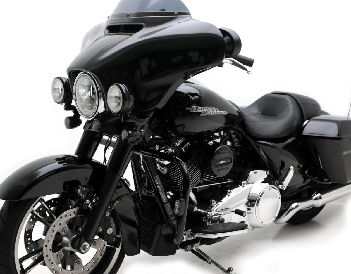 Clacson SoundBomb DENALI installato su una V-Twin con cablaggio corto DNLELC004