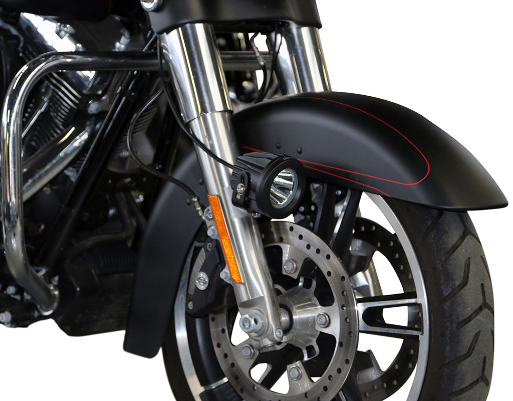 Supporto faretto ausiliario DENALI per Harley-Davidson Softail Deluxe