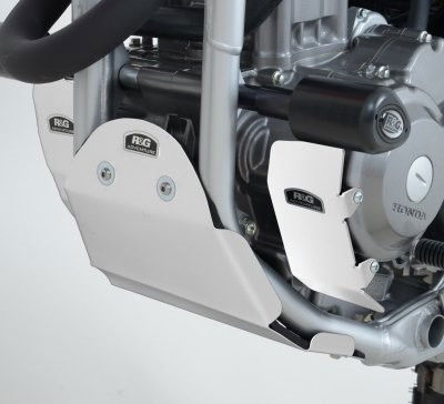 HONDA CRF250L '13-  SX protezione motore - colore alluminio