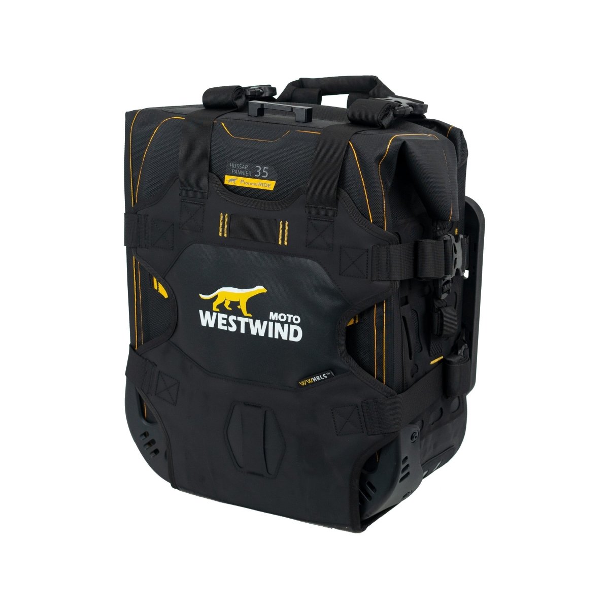 Hussar Panniers Set - Valigie Laterali Moto Semi - Rigide Impermeabili (30L/35L) - ENDURRAD