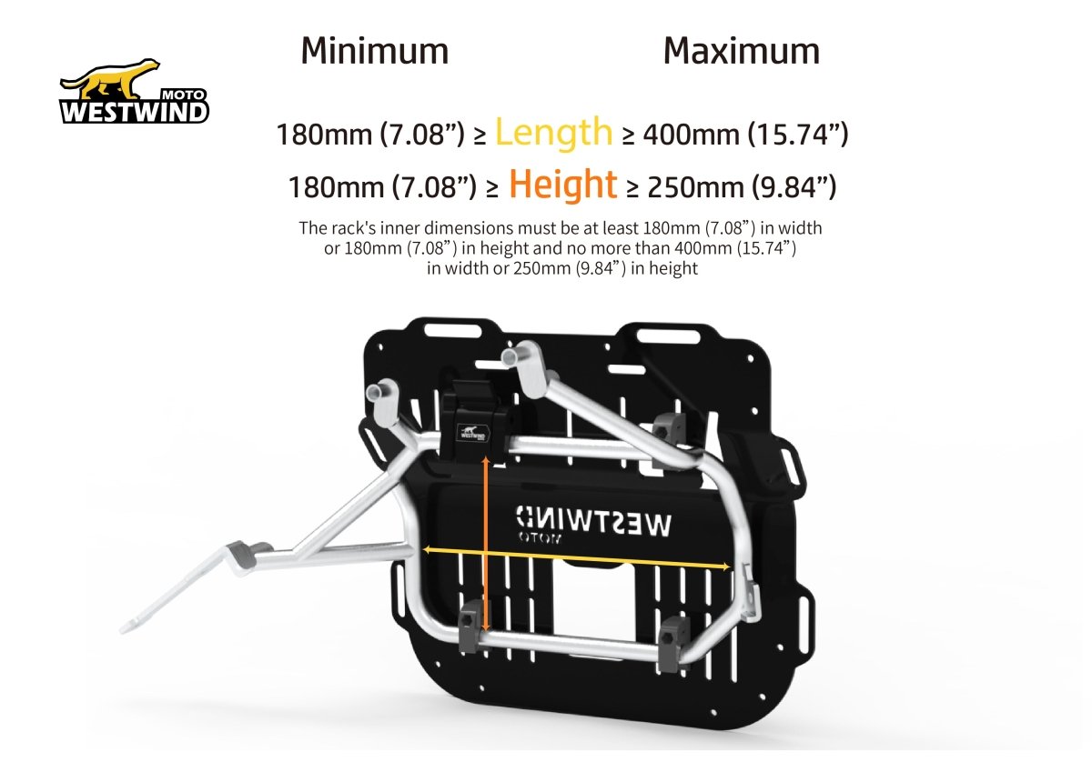 Hussar Panniers Set - Valigie Laterali Moto Semi - Rigide Impermeabili (30L/35L) - ENDURRAD