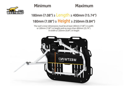 Hussar Panniers Set - Valigie Laterali Moto Semi - Rigide Impermeabili (30L/35L) - ENDURRAD