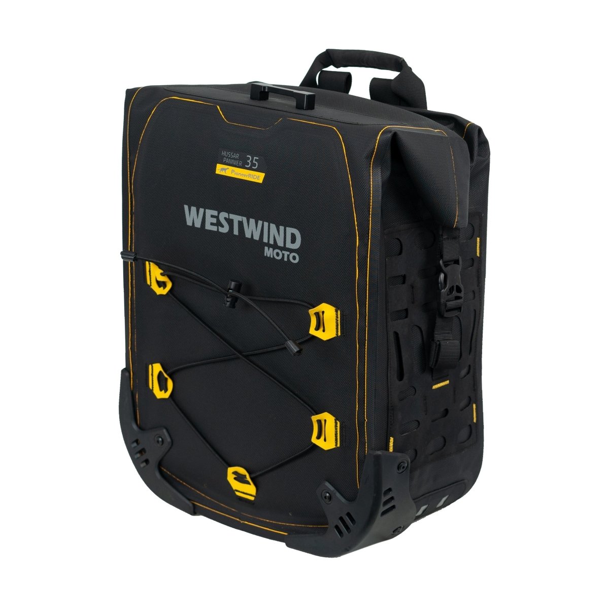 Hussar Panniers Set - Valigie Laterali Moto Semi - Rigide Impermeabili (30L/35L) - ENDURRAD