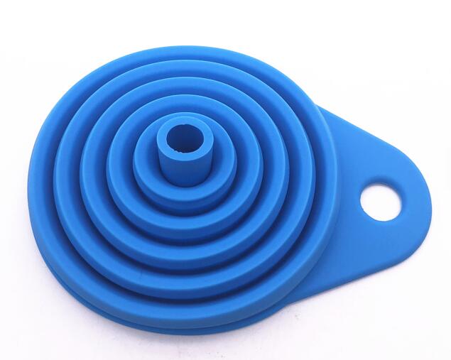 Imbuto in silicone richiudibile, blu - ENDURRAD