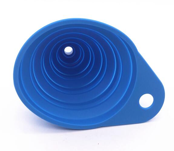 Imbuto in silicone richiudibile, blu - ENDURRAD