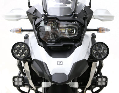 Supporto faretti DENALI per BMW R 1250 GS con faretti montati
