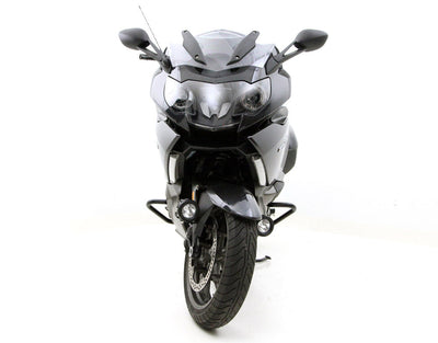 Dettaglio del supporto faretti DENALI sulla K 1600 GT