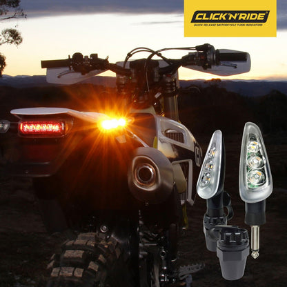 Indicatori di direzione LED ad aggancio e sgancio rapido (Kit da 2 pezzi) modello PRIMA - ENDURRAD