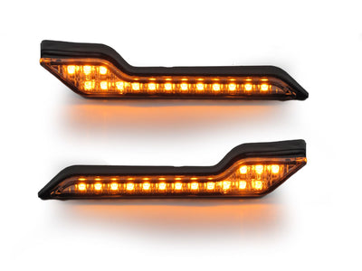 Indicatori di posizione a LED per paramani colore ambrato (kit da 2 pe