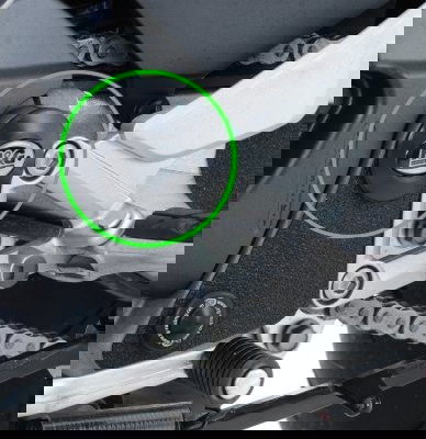 Inserto protezione telaio, SX superiori Honda VFR 800 '14- / Crossrunner '15-