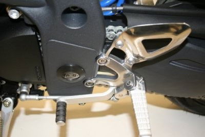 Inserto Protezione Telaio Sx Triumph Speed Triple 05 10 Sprint St 05 Sprint Gt 10 5303 Rg FI0003BK - Endurrad