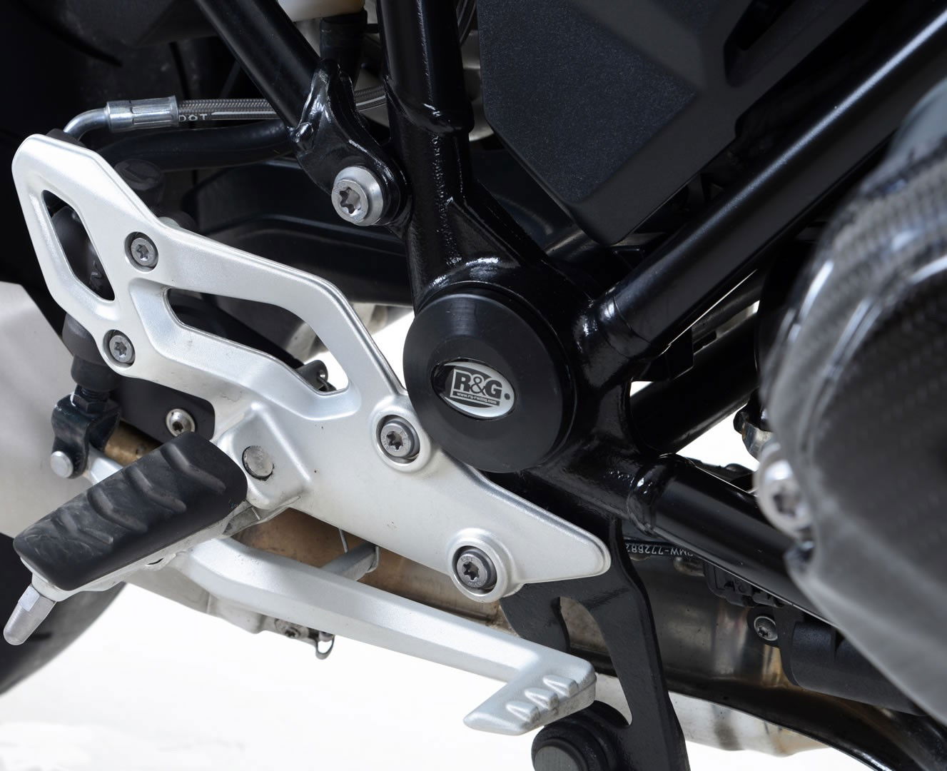 Inserto Protezione Telaio Set 7 Pezzi Bmw R1200RS 15 R1200R 15 R1250RS Sport 19 R1250R Sport 19 13064 Rg FI0120BK - Endurrad