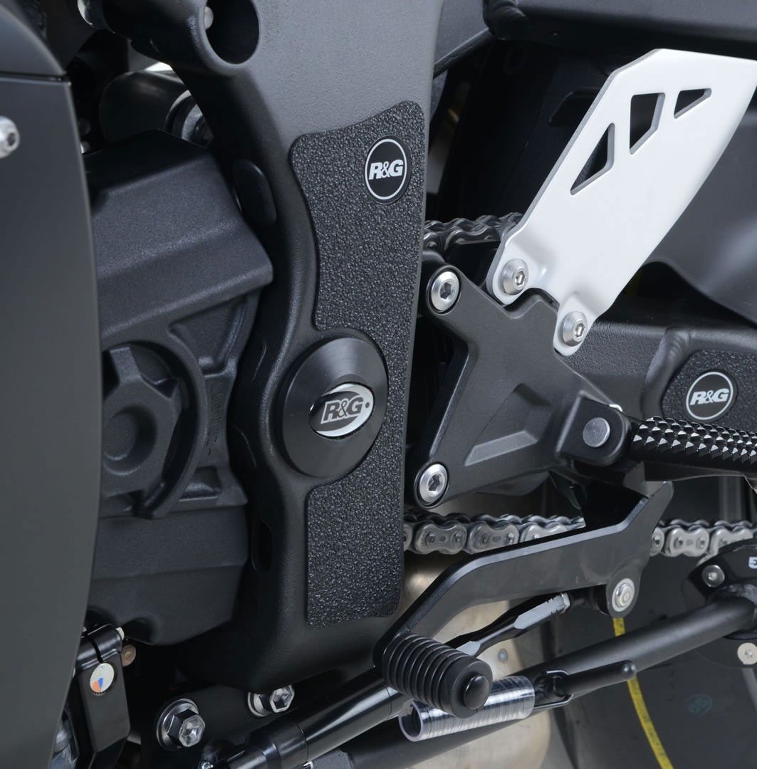 Inserto Prot Telaio Sx Kawasaki ZX10 R 06 15 Dx Kawasaki Z1000 Sx 10 13 Sx Kawasaki Z1000 Sx 14 19 Ninja 1000SX 20 5311 Rg FI0009BK - ENDURRAD