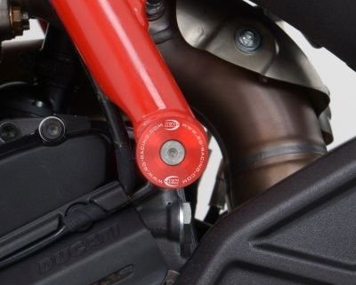 Inserto Prot Telaio Sx O Dx Ord 2 X Moto Ducati Hypermotard 821 939 939SP Hyperstrada 821 939 Col Rosso 10400 - ENDURRAD