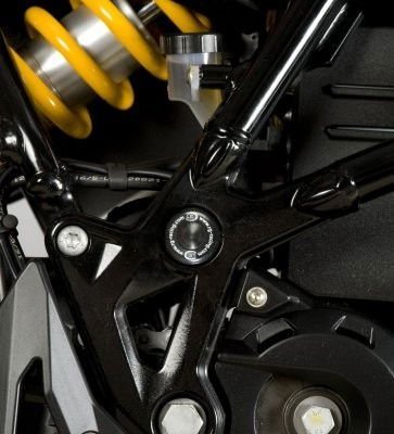 Inserto Protezione Telaio Posteriori Sx E Dx Set Husqvarna Nuda Bmw F650GS 08 F700GS 13 5352 Rg FI0040BK - ENDURRAD
