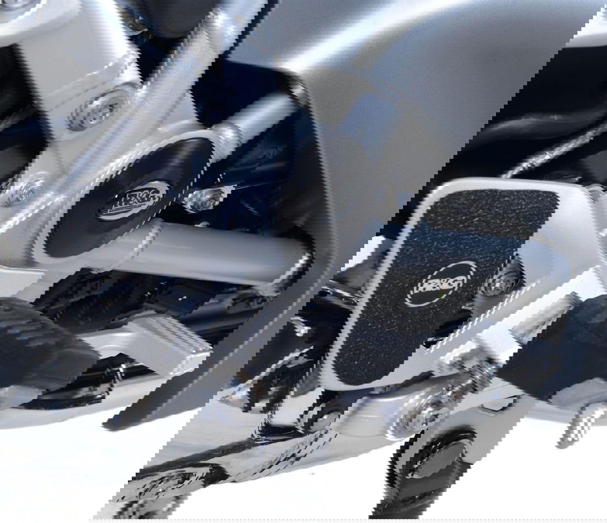 Inserto Protezione Telaio Set 2 Pezzi Mv Agusta Brutale 1090 13 1090R Rr 17346 Rg FI0123BK - Endurrad