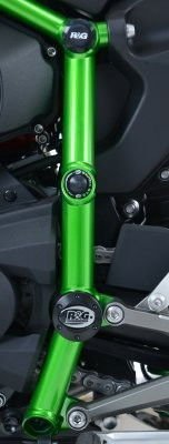Inserto Protezione Telaio Set 7PZ Kawasaki H2 H2R 12276 Rg FI0103BK - ENDURRAD