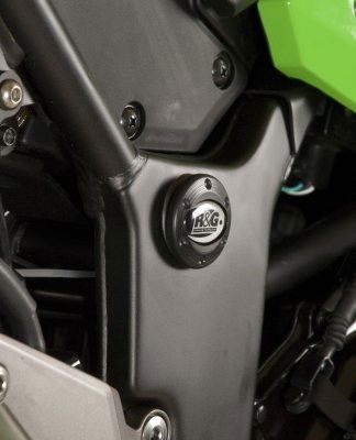 Inserto protezione telaio, (superiori - SX o DX) Kawasaki Ninja 250 '08 - '17 / 300 / Z250 '13 - '18 / Z300 - ENDURRAD