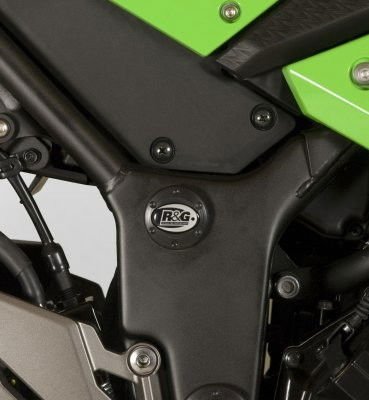 Inserto protezione telaio, (superiori - SX o DX) Kawasaki Ninja 250 '08 - '17 / 300 / Z250 '13 - '18 / Z300 - ENDURRAD